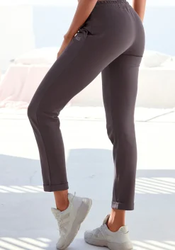 Homewear|H.I.S Sweathose dunkelbraun