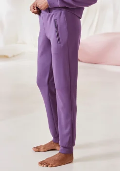 Homewear|Hosen| Sweathose lila