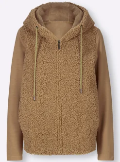 Homewear|heine Sweatjacke camel