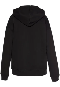 Homewear|Homewear|LASCANA Sweatjacke schwarz