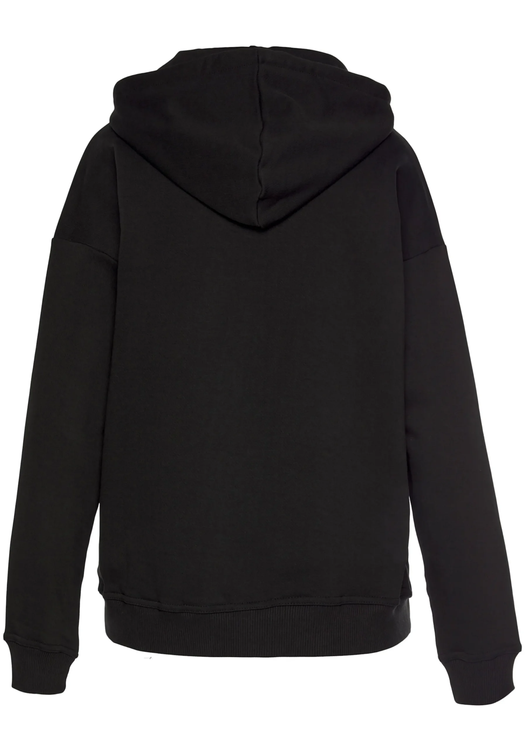 Homewear|Homewear|LASCANA Sweatjacke schwarz