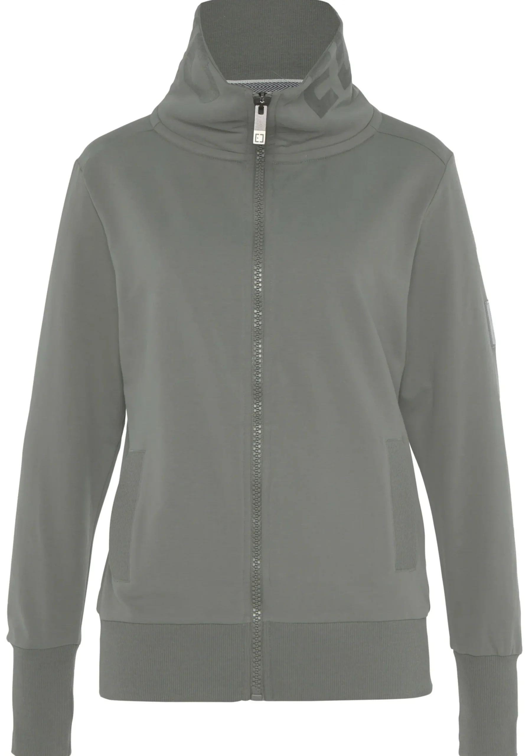 Strandmode|Elbsand Sweatjacke grün