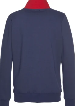Homewear|H.I.S Sweatjacke navy-marine-rot