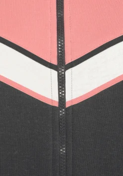 Homewear|Homewear|H.I.S Sweatjacke anthrazit-rosa