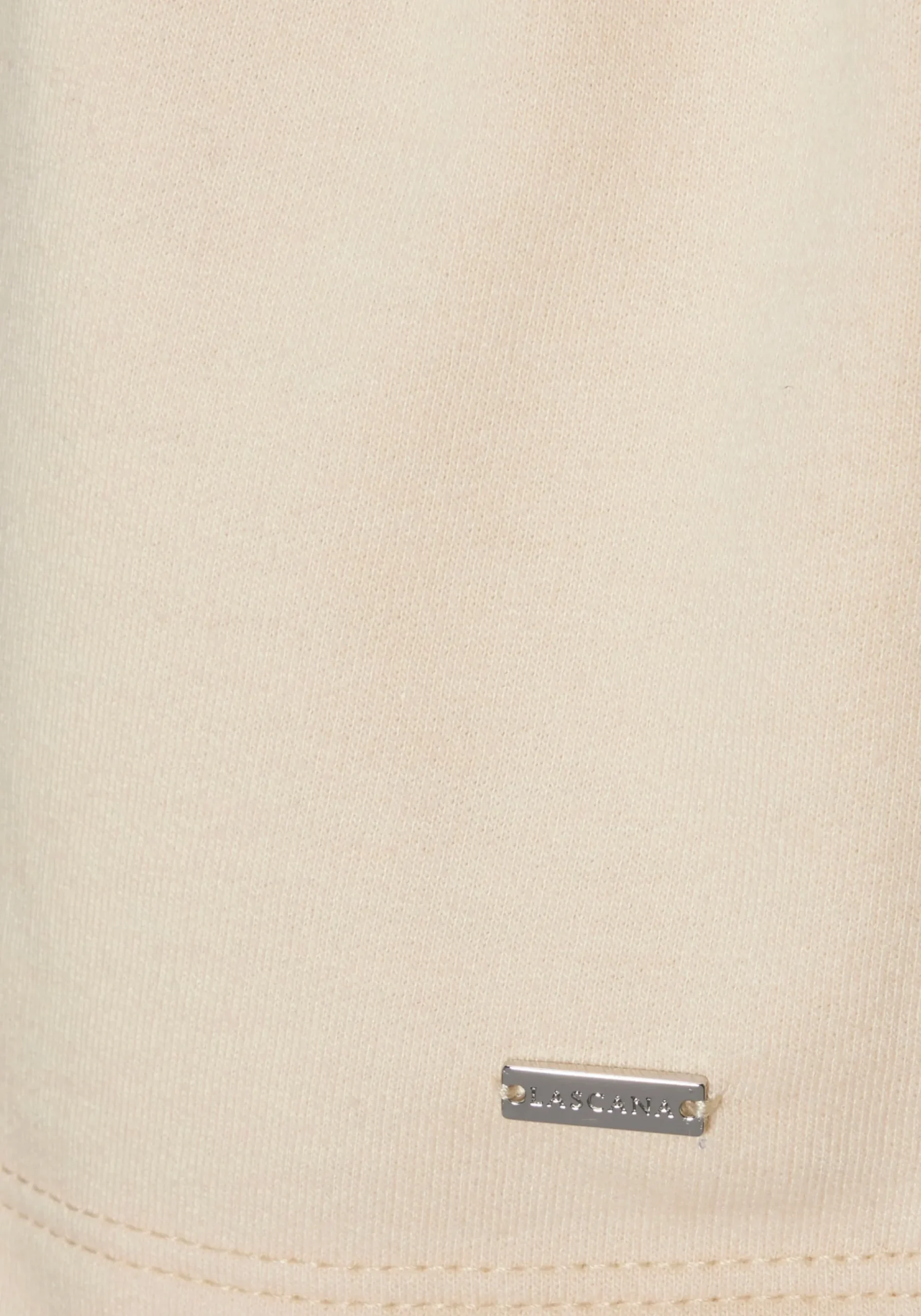 Homewear|Jacken|LASCANA Sweatjacke beige