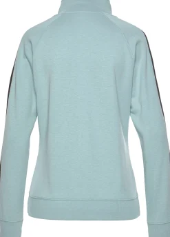 Homewear|Jacken| Sweatjacke mint-schwarz