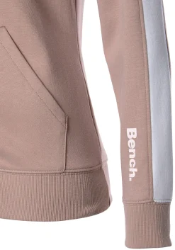 Homewear|Homewear| Sweatjacke beige-weiß