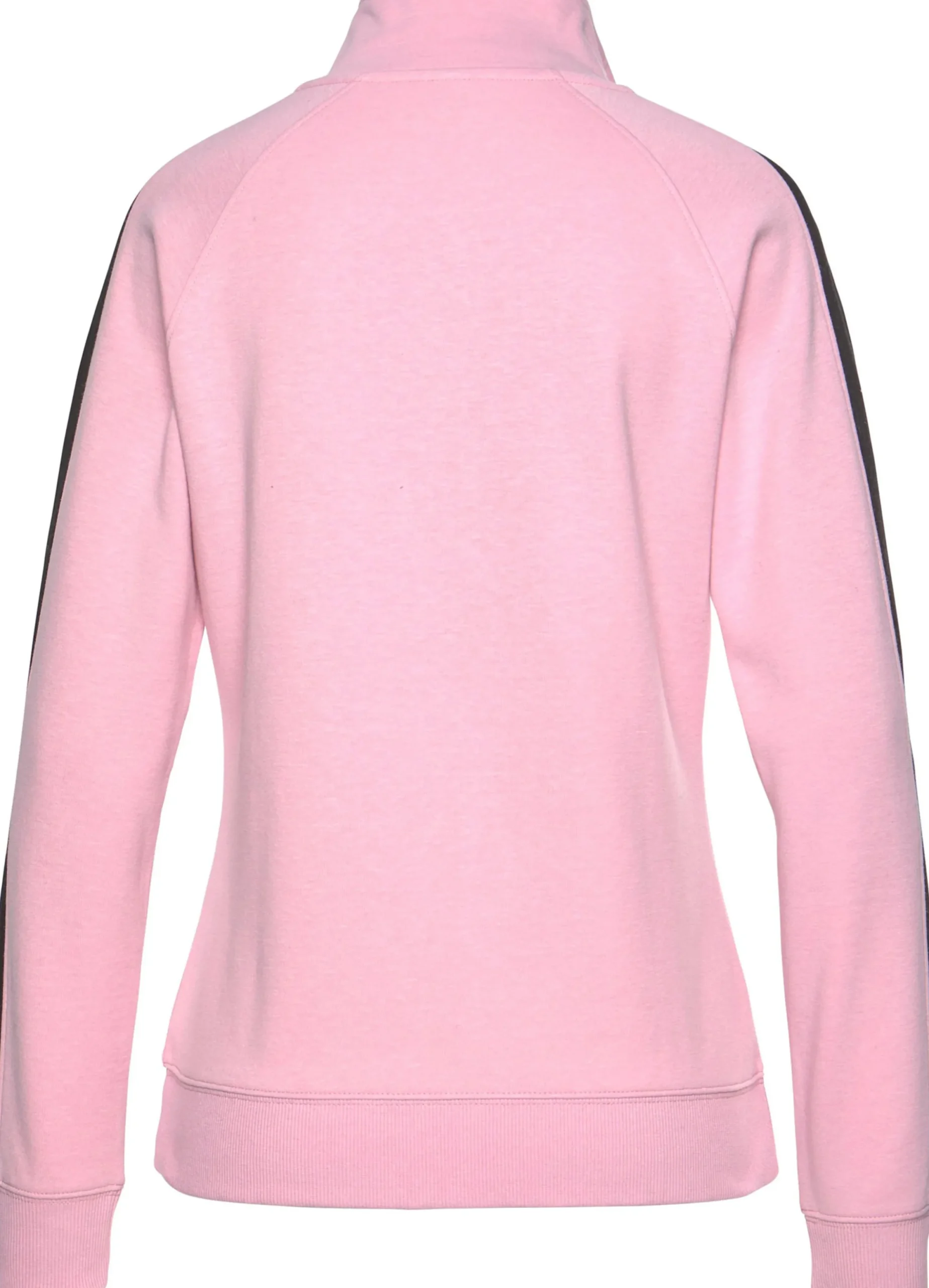 Homewear|Homewear| Sweatjacke rosa-schwarz