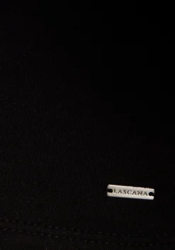 Homewear|Homewear|LASCANA Sweatjacke schwarz
