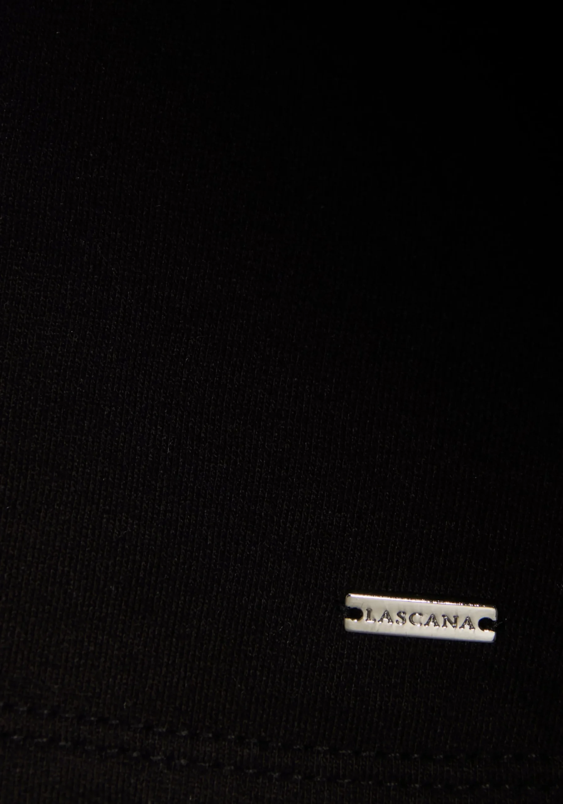 Homewear|Homewear|LASCANA Sweatjacke schwarz