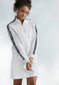 Homewear|Homewear| Sweatkleid off-white