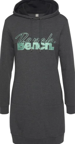 Homewear|Bench. Sweatkleid anthrazit-melange
