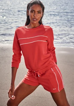 Pullover|H.I.S Sweatshirt rot