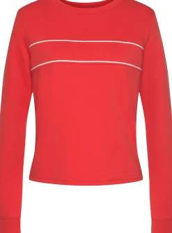 Pullover|H.I.S Sweatshirt rot