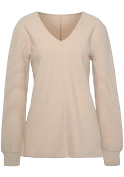Pullover|Shirts|s.Oliver Sweatshirt creme