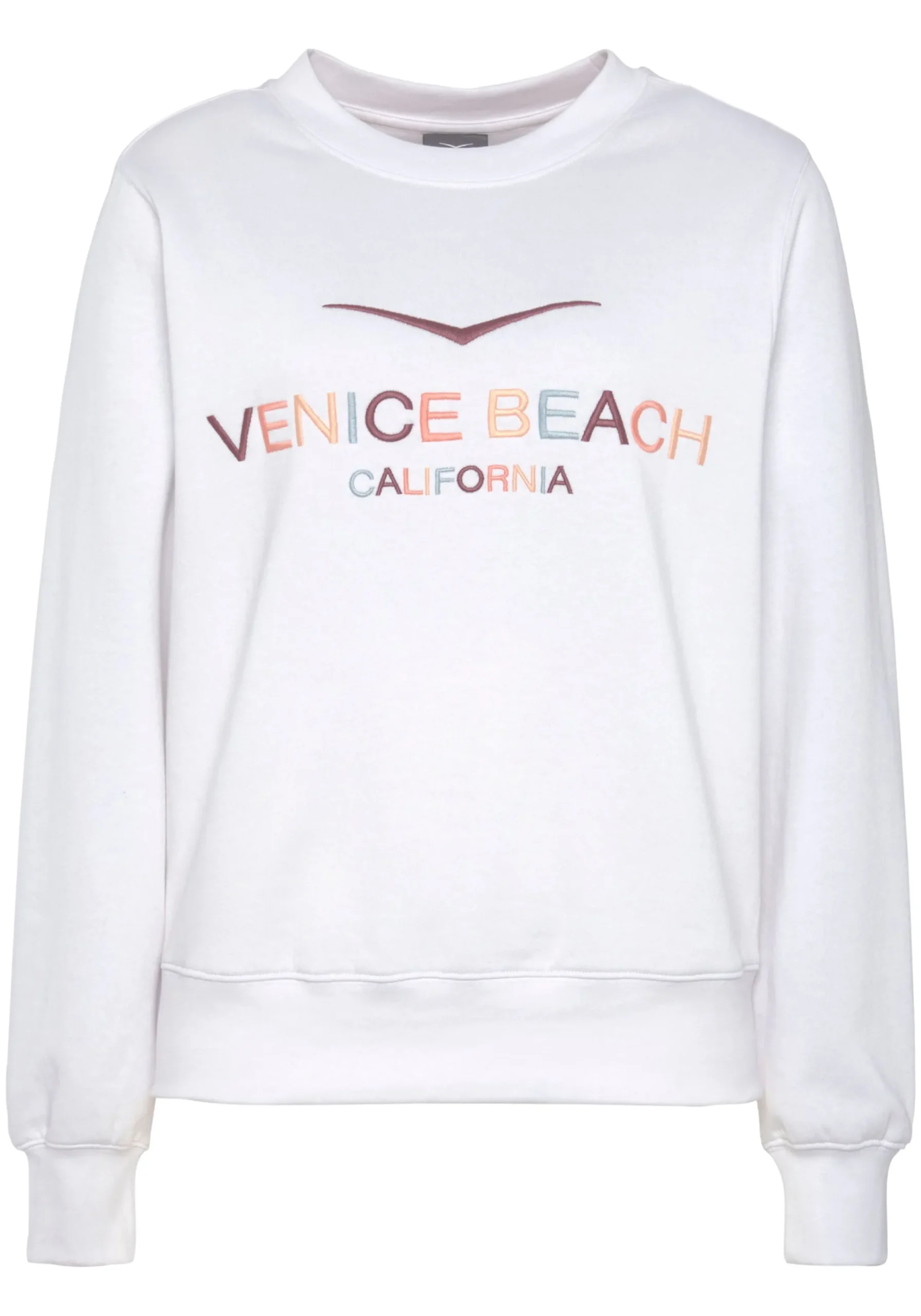 Pullover|Venice Beach Sweatshirt weiß