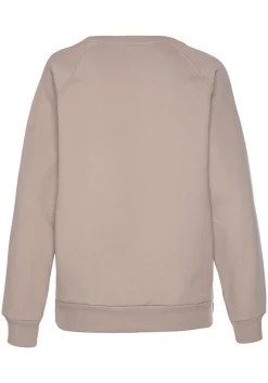 Shirts|LASCANA Sweatshirt hellbraun