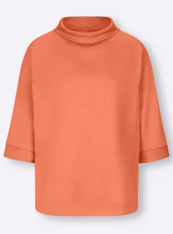 Pullover|Shirts|heine Sweatshirt papaya