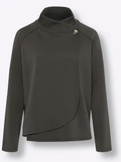 Shirts|heine Sweatshirt graphit