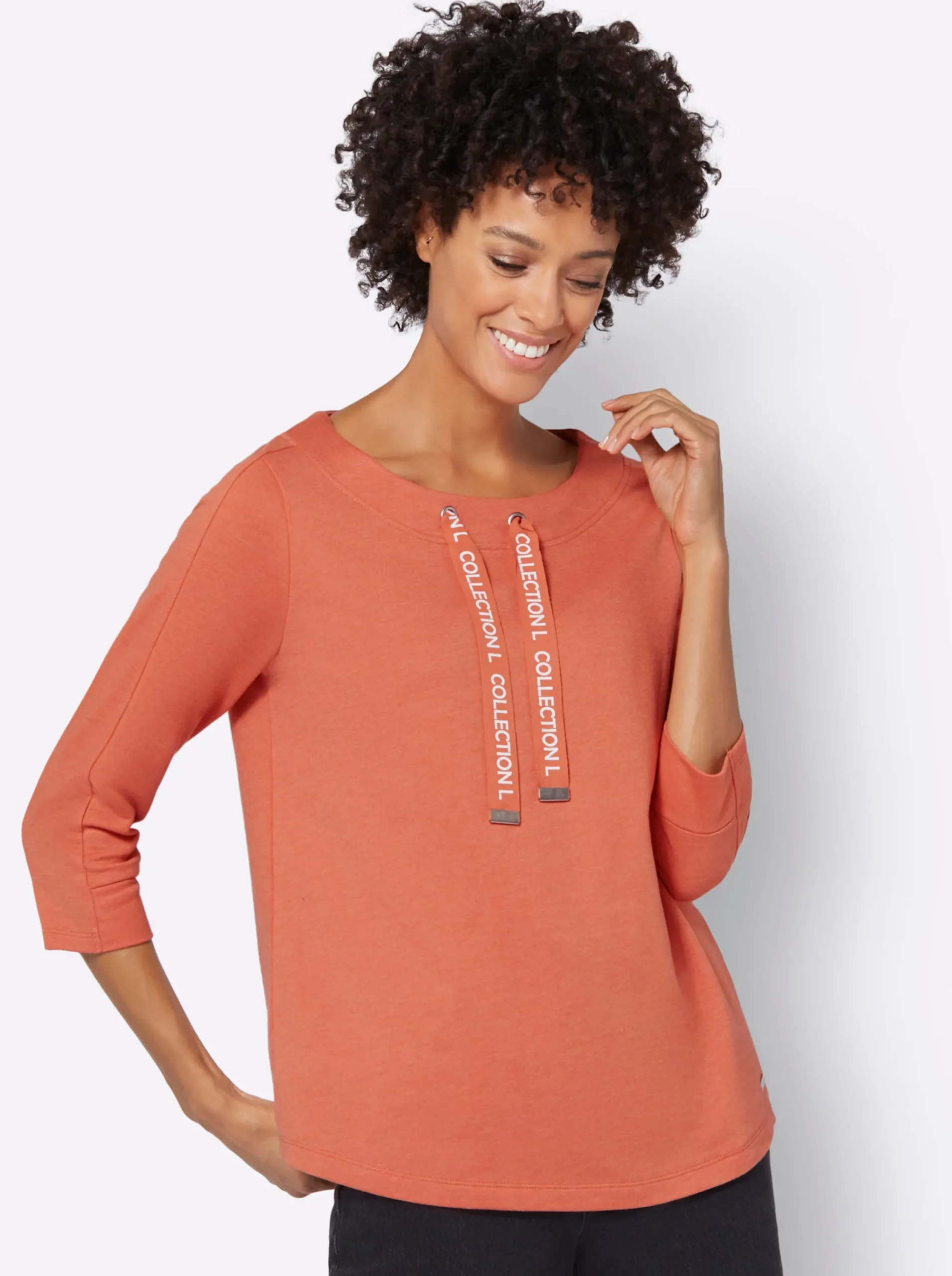 Pullover| Sweatshirt papaya