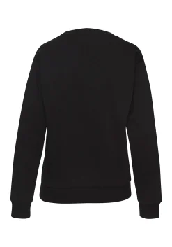 Pullover|Shirts|LASCANA Sweatshirt schwarz