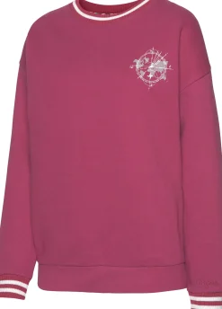 Strandmode|Shirts|Buffalo Sweatshirt himbeere