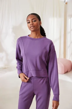 Pullover| Sweatshirt lila