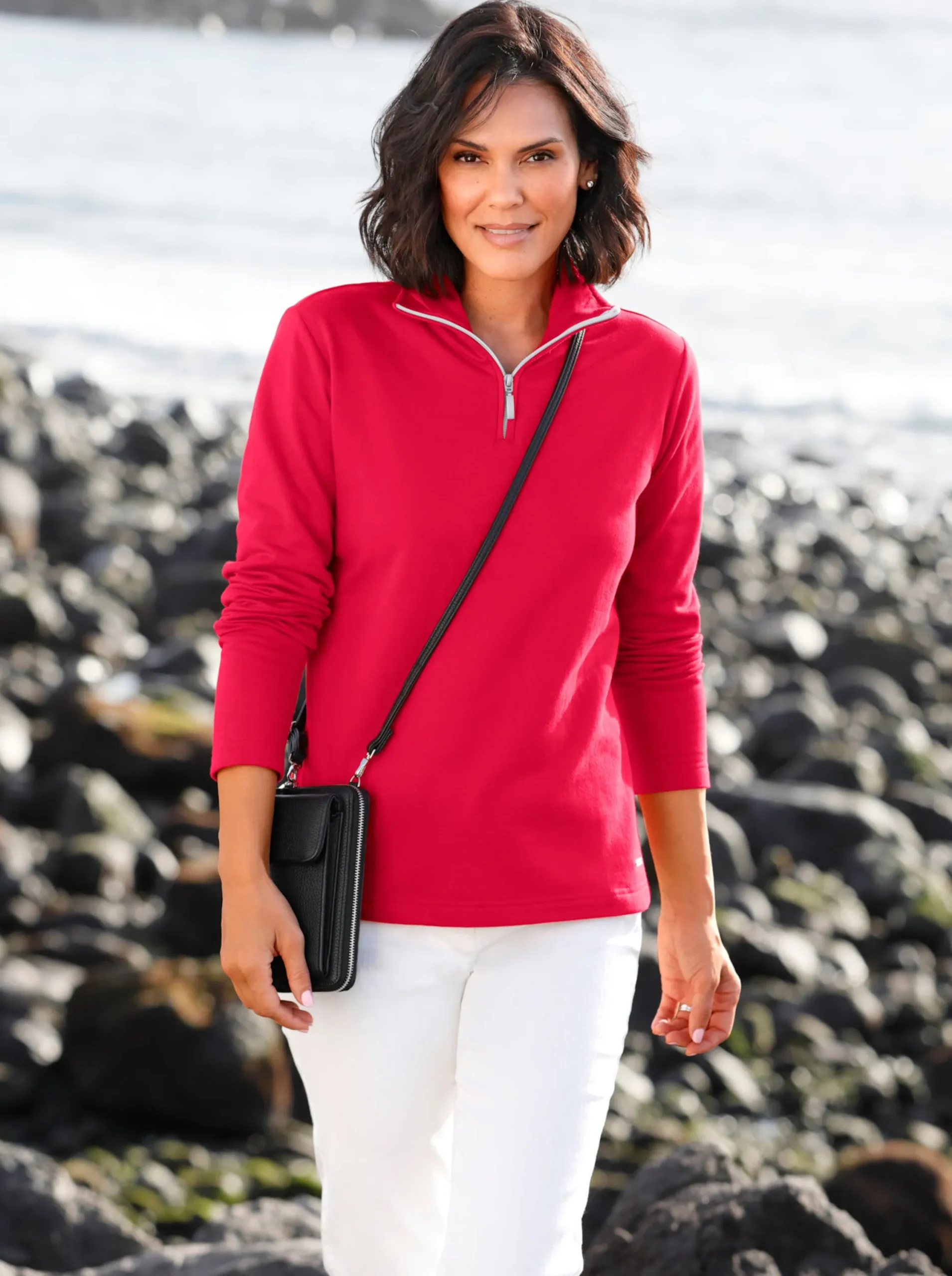 Pullover| Sweatshirt rot