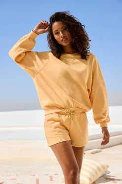 Homewear|Pullover|Buffalo Sweatshirt gelb