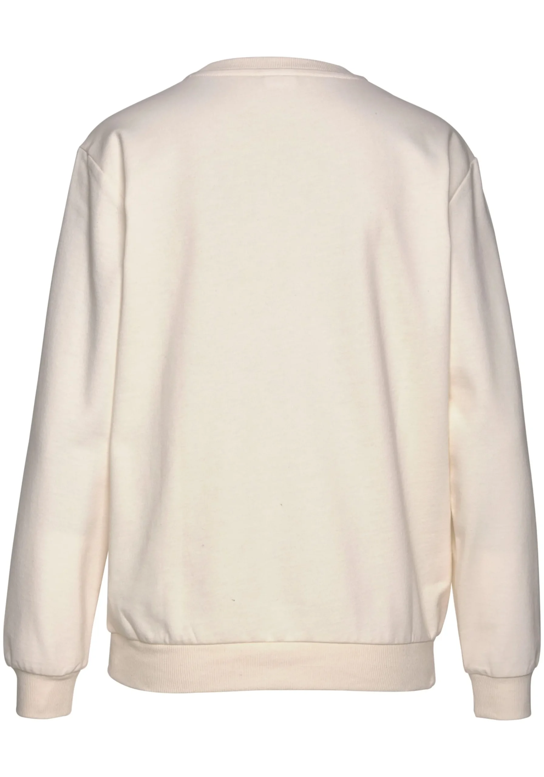 Pullover|LASCANA Sweatshirt hellbeige-natur-hellrosa