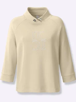 Pullover|Shirts|heine Sweatshirt sand