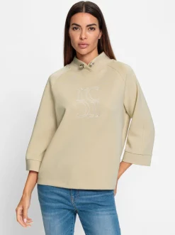 Pullover|Shirts|heine Sweatshirt sand