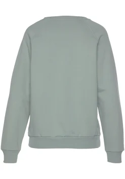 Strandmode|Pullover|LASCANA Sweatshirt salbeigrün