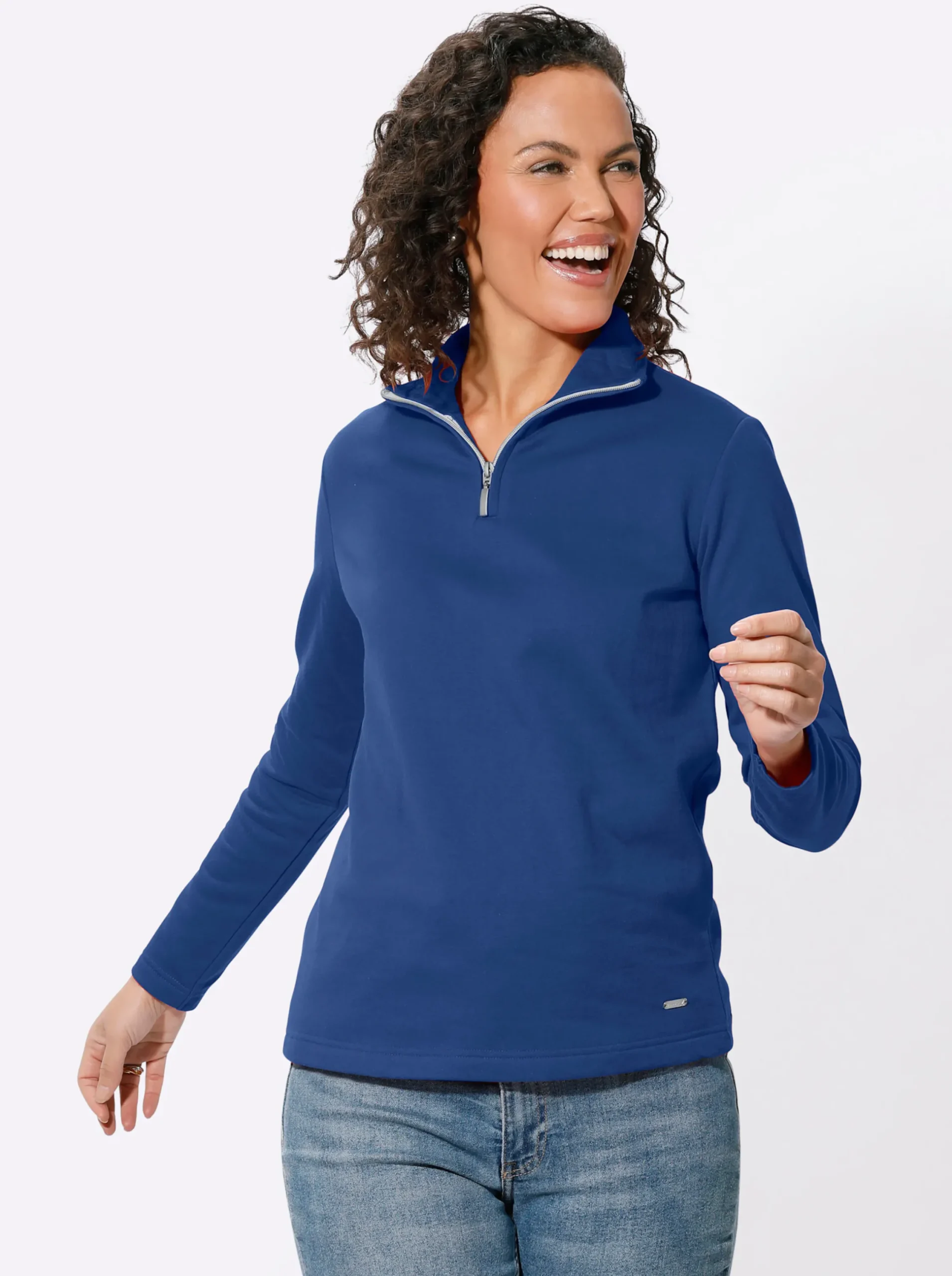 Shirts| Sweatshirt royalblau