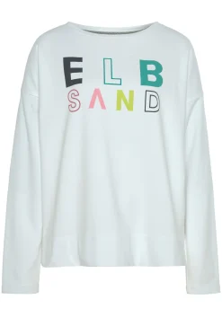 Strandmode|Shirts|Elbsand Sweatshirt weiß
