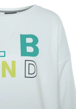 Strandmode|Shirts|Elbsand Sweatshirt weiß