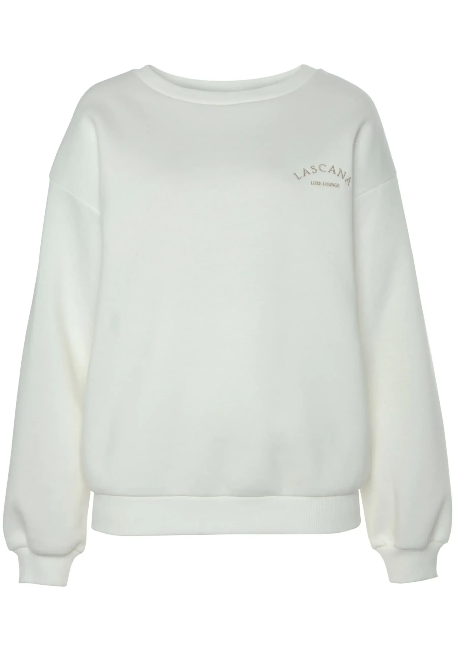Strandmode|LASCANA Sweatshirt creme