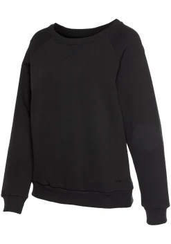 Strandmode|Pullover|LASCANA Sweatshirt schwarz