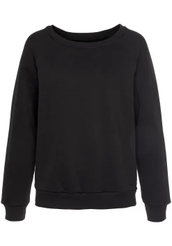 Strandmode|Pullover|LASCANA Sweatshirt schwarz