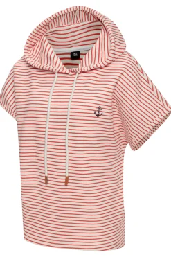 Pullover|Shirts|H.I.S Sweatshirt rot-offwhite