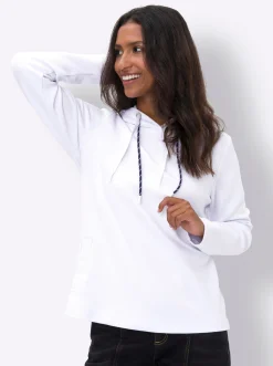 Pullover|Shirts|heine Sweatshirt weiß