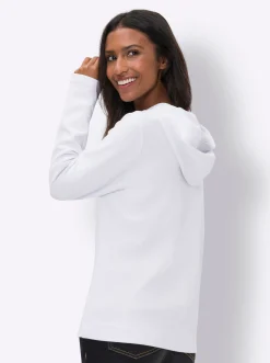 Pullover|Shirts|heine Sweatshirt weiß