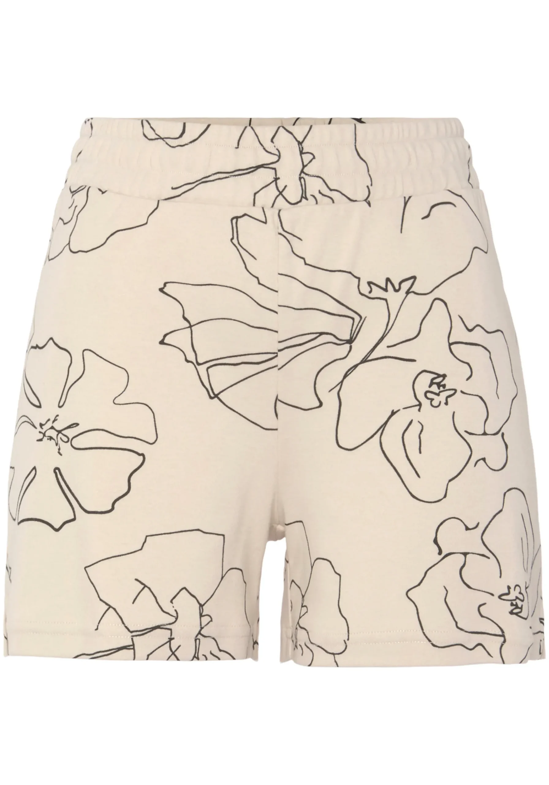 Hosen|LASCANA Sweatshorts creme