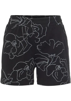 Strandmode|Hosen|LASCANA Sweatshorts schwarz