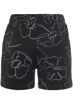 Strandmode|Hosen|LASCANA Sweatshorts schwarz
