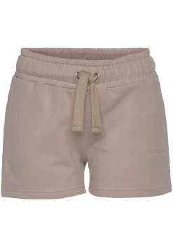 Strandmode|LASCANA Sweatshorts taupe