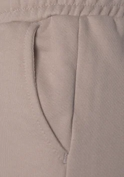 Strandmode|LASCANA Sweatshorts taupe