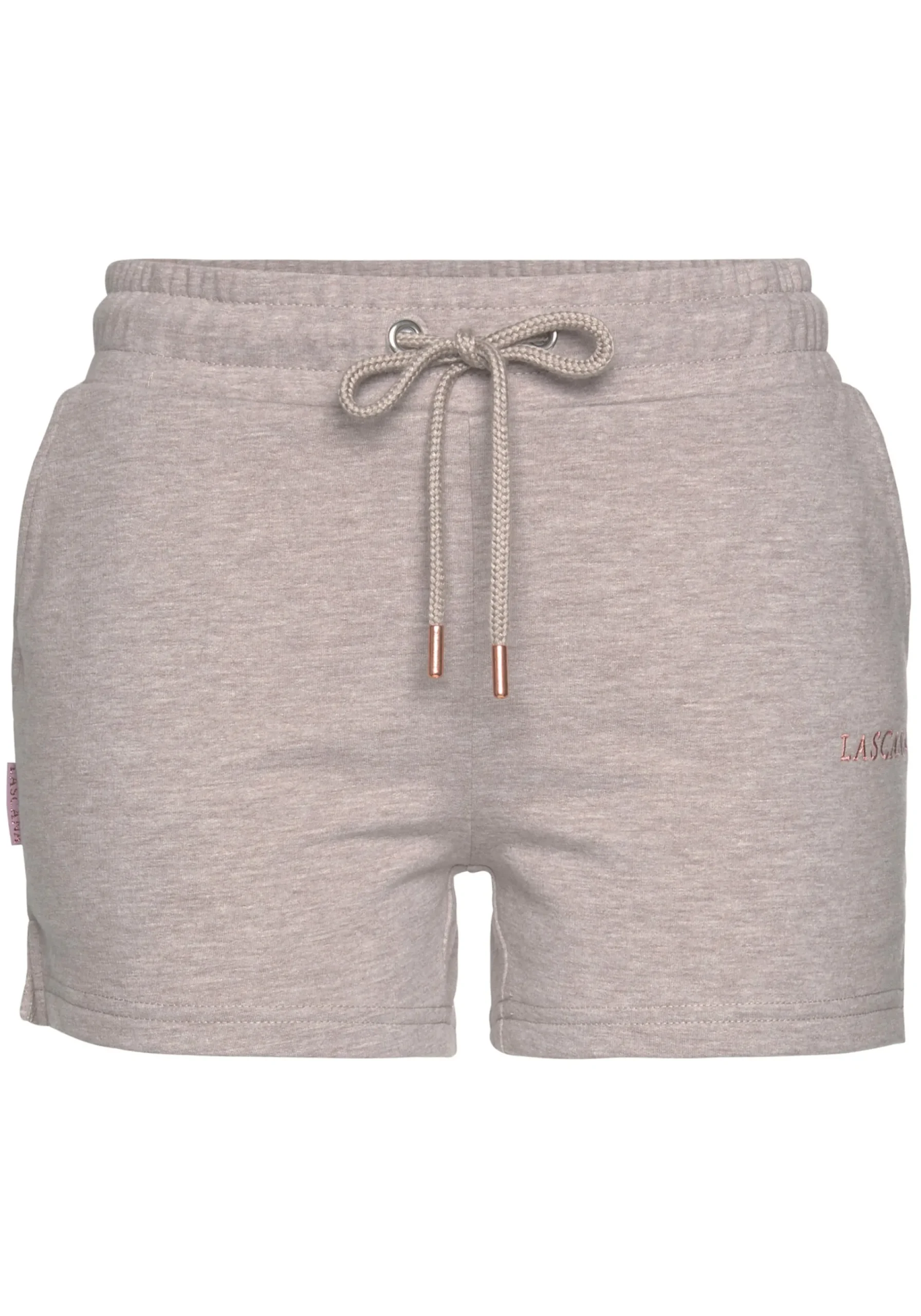 Strandmode|Hosen|LASCANA Sweatshorts hellbraun