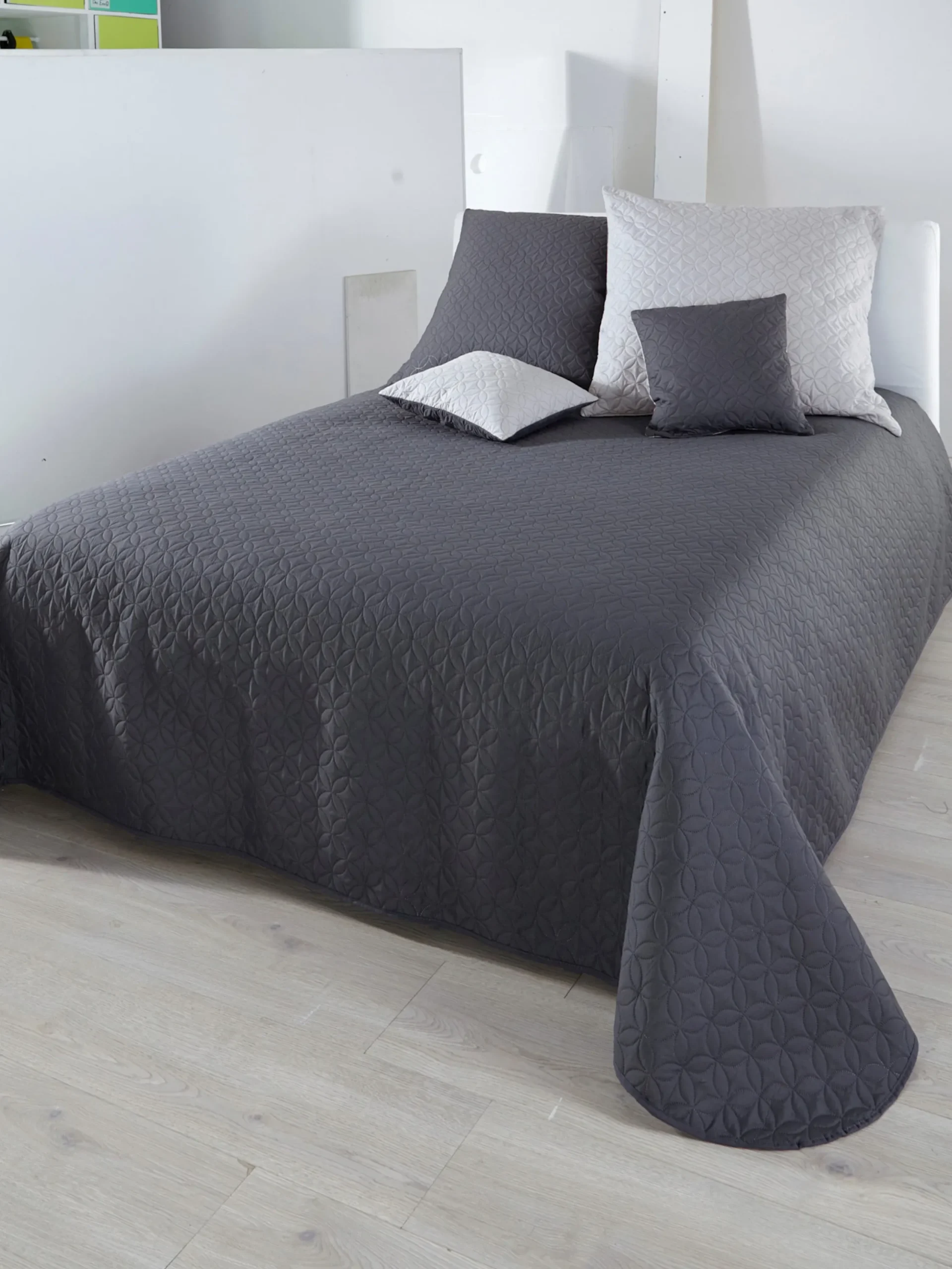 Tagesdecken|heine home Tagesdecke grau-anthrazit
