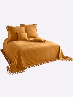Tagesdecken|Pereira da Cunha Tagesdecke cognac